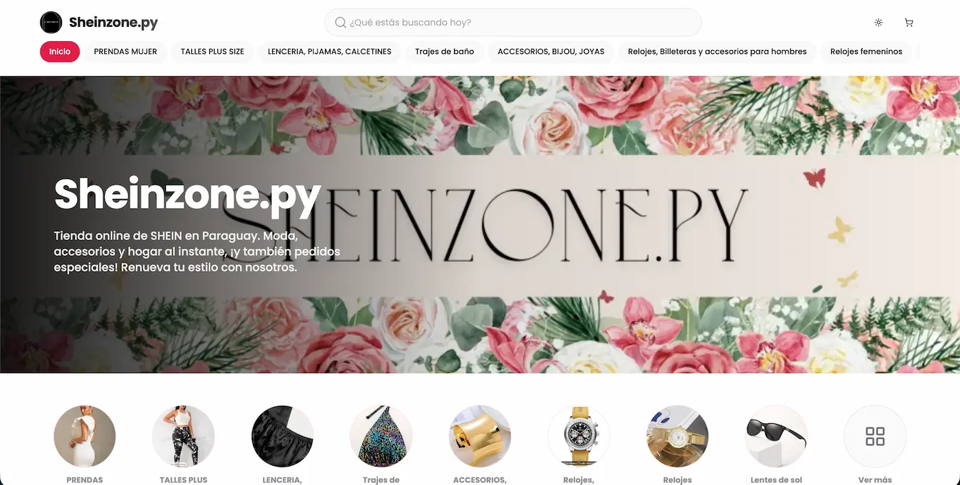 Tiendy Dashboard Preview